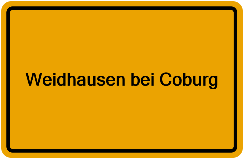 Handelsregisterauszug Weidhausen bei Coburg